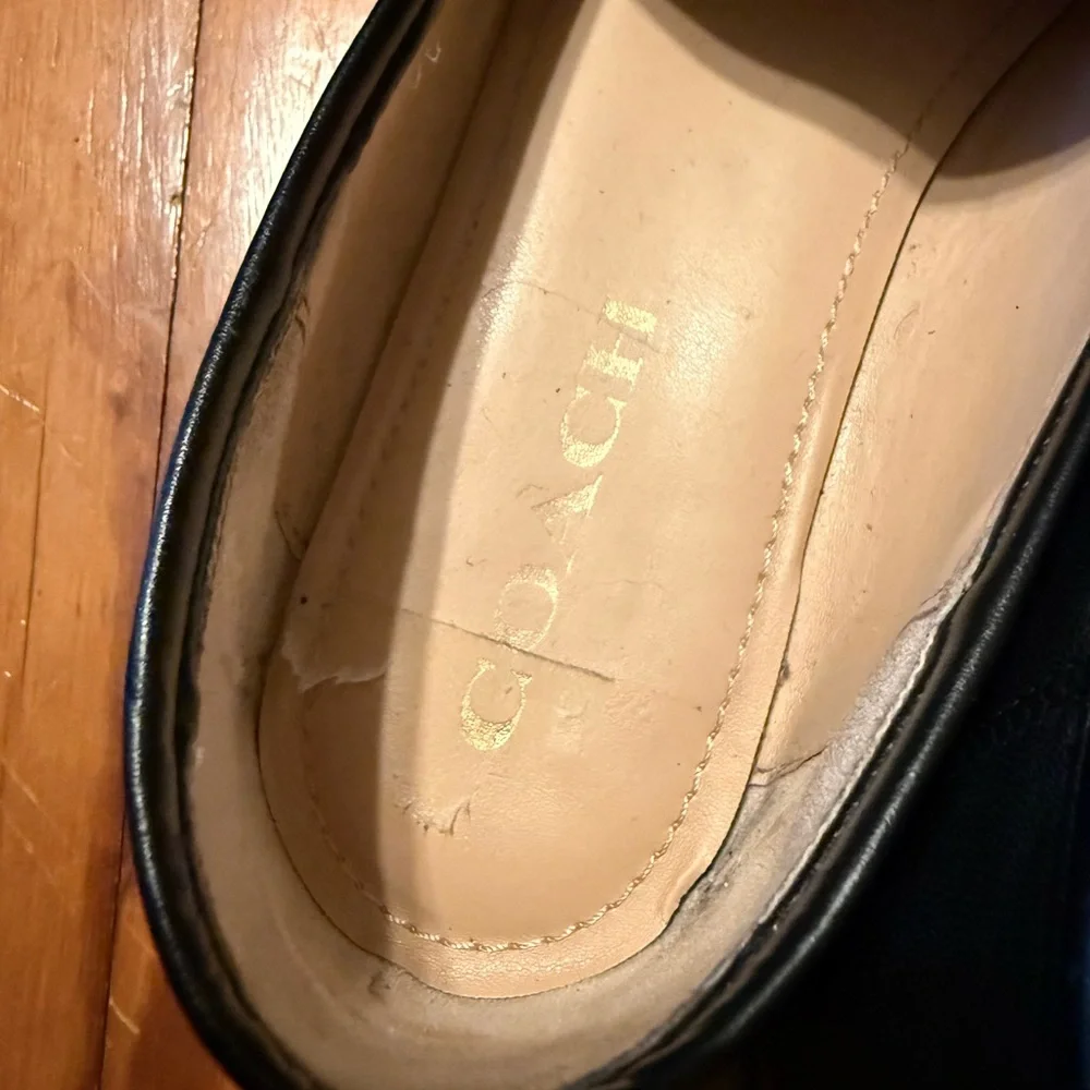 coach horsebit leather flats - Picture 2 of 3